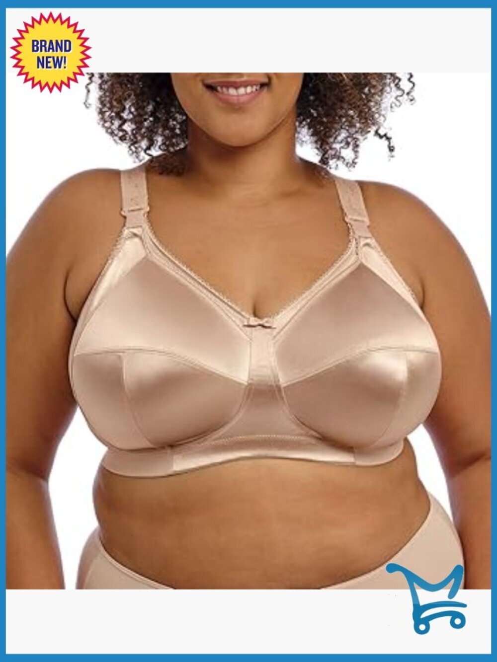 Wire Free Full Coverage Nursing Bra with Easy Access Clasps
